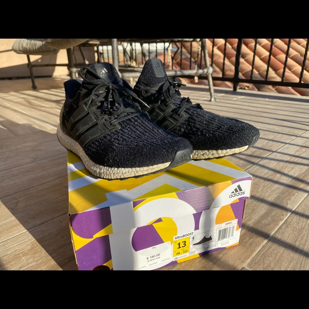 Adidas Ultraboost 3.0 size 13 black